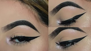 Winged Eyeliner Tutorial [upl. by Inalaeham79]