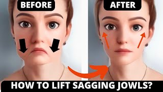 FACE LIFTING MASSAGE FOR JOWLS amp LOWER FACE [upl. by Jentoft]