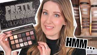 HUDA BEAUTY PRETTY GRUNGE OR PRETTY BORING 🥱🤔 [upl. by Mateya]