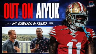 Patriots Officially OUT on Brandon Aiyuk  Patriots Daily [upl. by Rodge]