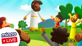 🔴 The FULL Easter Story PLUS More Easter Bible Stories  Minno Laugh and Grow Bible for Kids [upl. by Hoseia]