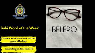 Learn Bubi of Bioko Island  Vocabulary glasses [upl. by Fraase989]