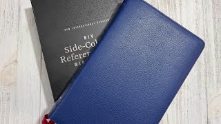 Experience The Ultimate NIV Sidecolumn Reference Bible  Wide Margin Edition In Luxurious Goatskin [upl. by Cheria508]