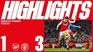 HIGHLIGHTS  Arsenal vs Manchester City 13  Premier league [upl. by Lebasi704]