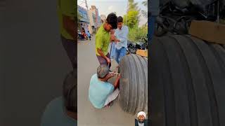 Monster tyre laga diya ❣️minishortsvideo dailyvlog viralvideo trendingshorts [upl. by Ahtanoj]