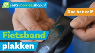 Zelf je fietsband plakken is makkelijk met deze tips  Fietsvoordeelshopnl Doe Het Zelf [upl. by Aicina]