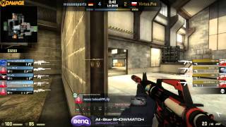 mousesports vs Virtuspro  Showmatch BenQ AllStar  decache Map 2 Part 2 [upl. by Oregolac]