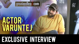 Actor Varun Tej Exclusive Interview  Antariksham Movie  Great Andhra [upl. by Duthie594]