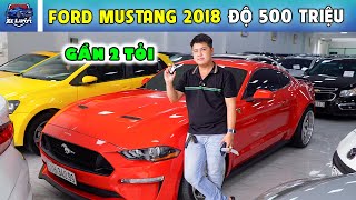 Ford Mustang EcoBoost Fastback sản xuất 2018 ĐỘ 500 Triệu đồ zin vẫn còn  THẮNG TRẦN AUTO [upl. by Lisab398]