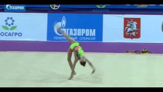 Dina Averina 2014 Hoop GRAND PRIX MOSCOW  AverinaTwins [upl. by German]