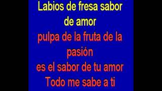 Sabor de Amor  Danza Invisible  karaoke Tony Ginzo [upl. by Taylor442]