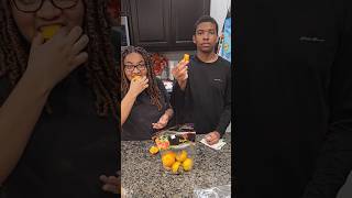 PERSIMMONS Theyre nutritious but are they delicious👍🏽 or 👎🏽 tastetest fruit review [upl. by Kappenne280]