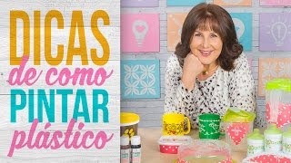 Dicas de como pintar plástico [upl. by Frederica]