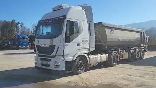 IVECO  STRALIS 480 E6  Truck head  2016 on auction A119001 lot 2 [upl. by Gherardi]