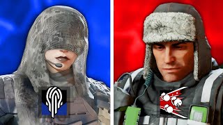 Every Rainbow Six Siege Operator Face Reveal 2023 [upl. by Aliban]