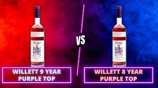 Is Willett ACTUALLY Worth Hunting We Find Out Blind  Willett 9 Year vs 8 Year Purple Top [upl. by Alwin]