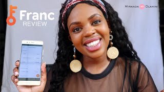 FRANC APP REVIEW  New investing platform in South Africa [upl. by Deth]