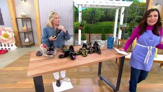 Sloggers Waterproof Floral Printed Garden Shoes on QVC [upl. by Almira319]