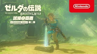 ゼルダの伝説 ブレス オブ ザ ワイルド エキスパンション・パス トレーラー E3 2017 [upl. by Etnoel441]