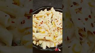 White sauce pasta shorts asmr asmrsounds pasta whitesaucepasta [upl. by Phonsa111]