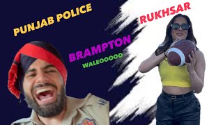 PUNJAB POLICE PULLED OVER RUKHSAR 😱😂 [upl. by Namajneb70]