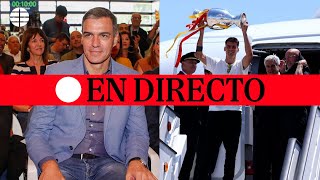 🔴 DIRECTO  Sánchez recibe a la selección española tras su victoria en la Eurocopa [upl. by Choong814]