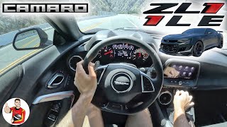 The Camaro ZL1 1LE is a Brutal Daily…and Totally Worth It POV Drive Review [upl. by Leatrice]