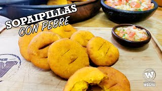 Sopaipillas con Pebre  Mr Wagyu [upl. by Shaina876]