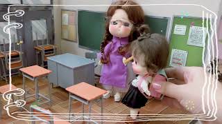 BACK TO SCHOOL TẬP 1 CÙNG MIN CHIP DỌN DẸP LỚP HỌC MỚI CHO CÁC EM BÚP BÊ HỌC SINH THÔI NÀO [upl. by Aliwt371]