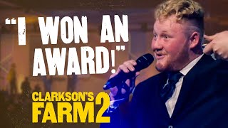 Jeremy amp Kaleb’s BIG Win At The British Farming Awards  Clarkson’s Farm S2 [upl. by Yro904]