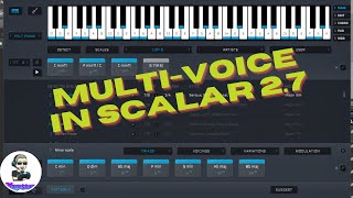 Using the multi voice output of Scalar 27 and Bitwig [upl. by Nollahs]