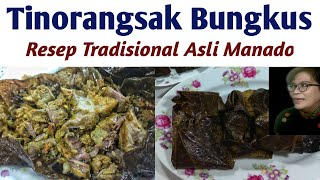 Cara membuat tinorangsak bungkus  masakan khas Manado [upl. by Asen724]