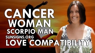 Cancer Woman Scorpio Man – An Excellent amp Balanced Match [upl. by Gunzburg]