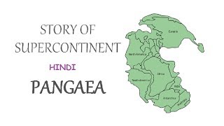 Pangaea Super Continent Laurasia Gondwanaland All Details Covered In Hindi [upl. by Anaujd850]