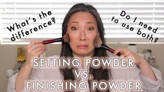 Setting Powders vs Finishing Powders [upl. by Irrok]