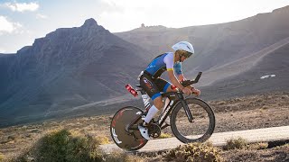 Club La Santa Volcano Triathlon 2024 Race Video [upl. by Hsirrehc]