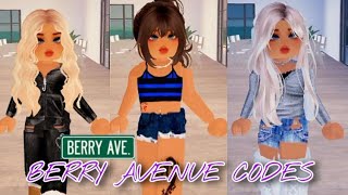 500 Berry avenue outfit codes Pt 3 FREE  workingberryavenueroleplay berryavenue [upl. by Nazario]