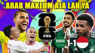 INDONESIA IMBANGI ARAB SAUDI UNTUNG KAMI MASIH BAIK SAMA KELEN WKWK AUSTRALIA SIAP SIAP YAA [upl. by Lolanthe]