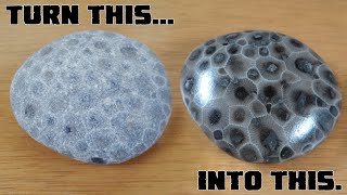 How to Tumble Petoskey Stones [upl. by Deerdre]