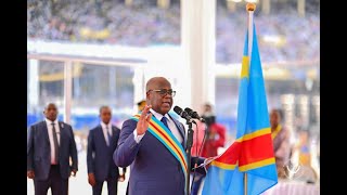 INVESTITURE I SEM FELIX ANTOINE TSHISEKEDI TSHILOMBO PRESIDENT DE LA REPUBLIQUE CHEF DE LETAT [upl. by Downs]