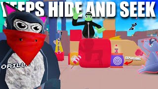 Among Us HIDE and SEEK In VR  VRChat [upl. by Esnofla775]