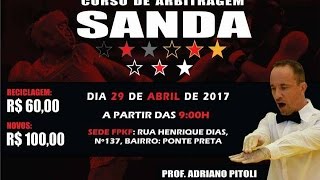 Curso de Arbitragem de Sanda 2017 [upl. by Suivat]