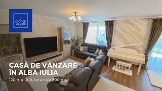 Casa de Vânzare în Alba Iulia  Confort Lux  120 mp Utili [upl. by Ylrebmek]