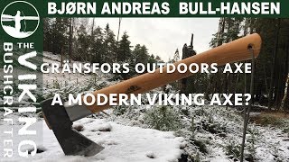 Gränsfors Outdoors Axe  A Modern Viking Axe [upl. by Kalvn]