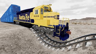 Trains Vs Potholes 13 – BeamNG Drive [upl. by Vickie]