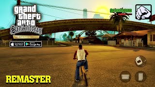 GTA SA Definitive Edition  Remaster HD Gameplay AndroidiOS [upl. by Eirrotal]