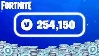 Spending 250000 VBucks in 30 Minutes [upl. by Haraz671]