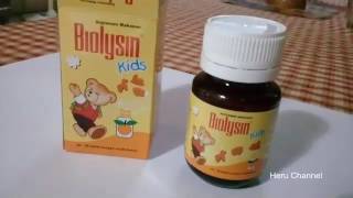 Manfaat dan Kandungan Biolysin Kids [upl. by Kezer]