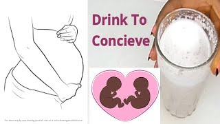 DRINK BEFORE OVULATION GET PREGNANT AND DELIVER ONE OR TWINS [upl. by Bausch]