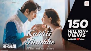 Kabhii Tumhhe official music video  shershaah  sidharth kiara javed [upl. by Alimhaj]